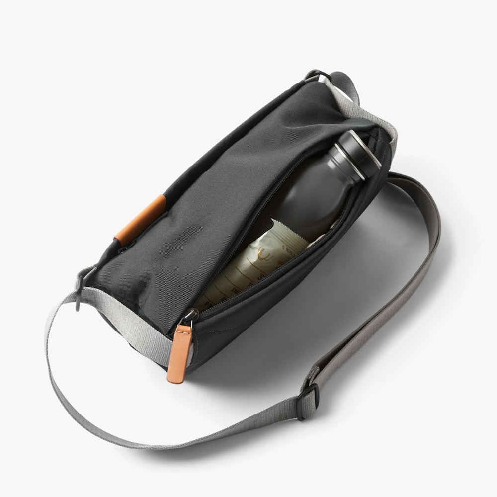 Bellroy sling mini bag in slate.